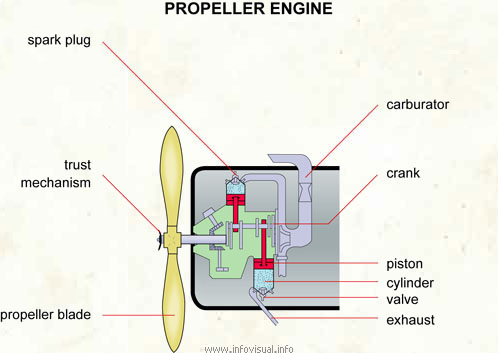 Propeller engine  (Visual Dictionary)